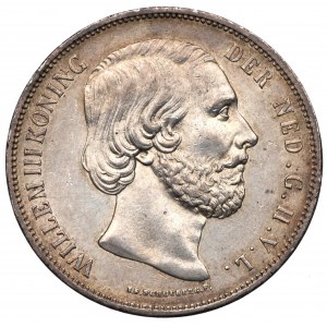 Netherlands, 2-1/2 gulden 1851
