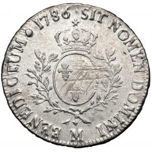 France, Ludovic XVI, Ecu 1786, Toulouse