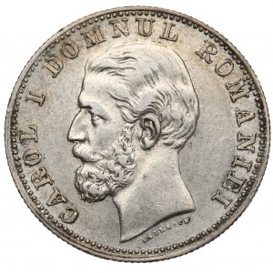 Rumunia, Karol I, 1 leu 1881