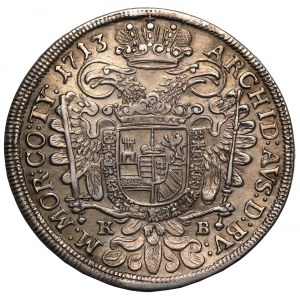 Ungarn, Karl VI, 1/2 Taler 1713 Kremnica