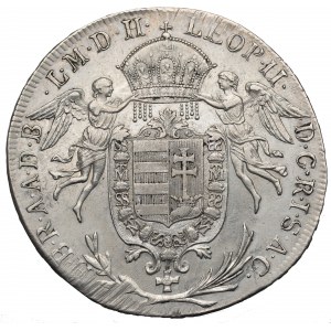 Hungary, Leopold II, 1/2 Thaler 1790