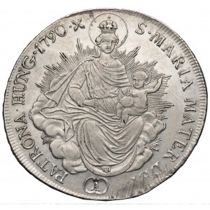 Hungary, Leopold II, 1/2 Thaler 1790