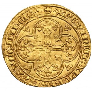 France, Philip VI, Écu d'or à la chaise