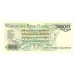 PRL, Zestaw banknotów 1000-5000 złotych