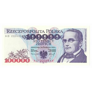 PLN 100.000 1993 ANZEIGE