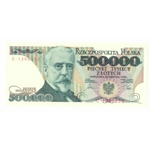 500,000 PLN 1990 C