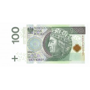 IIIRP, 100 PLN 2012 AA