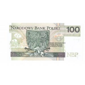 IIIRP, 100 złotych 2012 AA