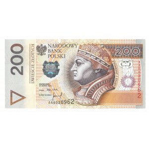 IIIRP, 200 złotych 1994 AA