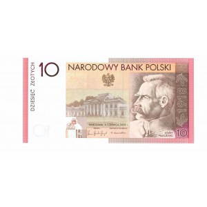 The Third Republic, PLN 10, 2008 - 90th Anniversary of the Restoration of Independence.