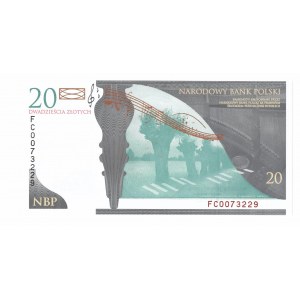 III RP, 20 PLN 2009 - Frederic Chopin