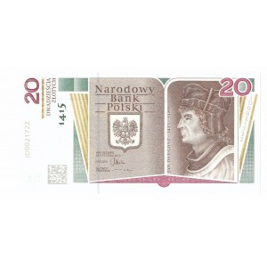 Dritte Republik, 20 PLN 2015 - Jan Długosz