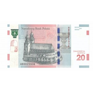 III RP, 20 zl 2015 - 1050th anniversary of the baptism of Poland