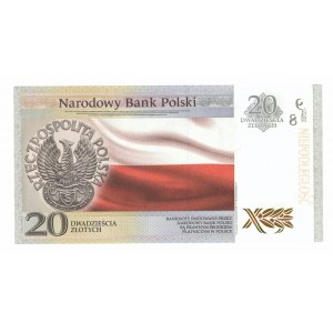 III RP, 20 złotych 2018 - Piłsudski