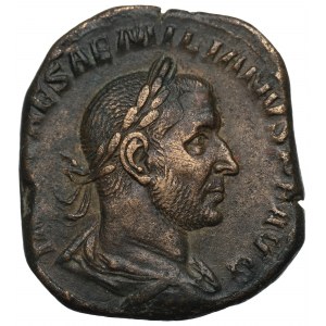 Roman Empire, Emilianus, Sestertius