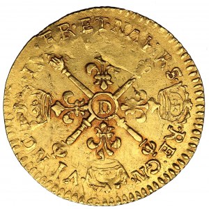 France, Ludvik XIV, louis d’or 170(?), Lyon