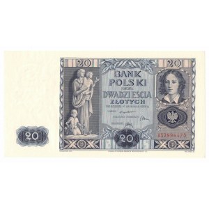 II RP, 20 zloty 1936 AS