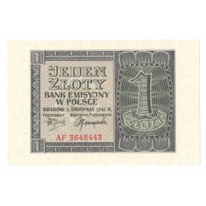 GG, 1 złoty 1941 AF