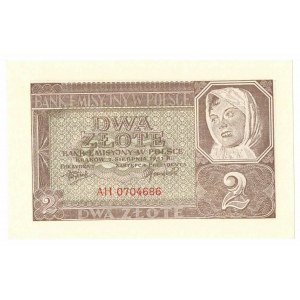 GG, 2 zloty 1941 AH