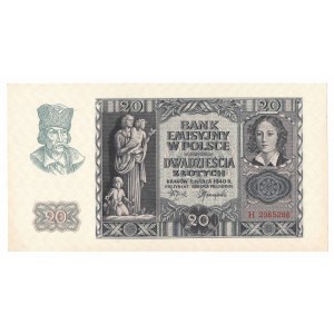 GG, 20 złotych 1940 H