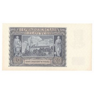 GG, 20 Zloty 1940 H