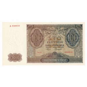 GG, 100 PLN 1941 A