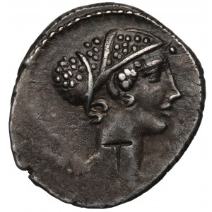 Republika Rzymska, Tytus Karisius (46 r p.n.e), Denar