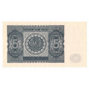 People's Republic of Poland, 5 zloty 1946