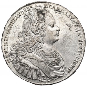 Russia, Peter II, Roubl 1727