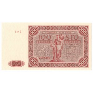 PRL, 100 Zloty 1947 E