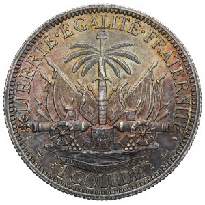 Haiti, 1 gourde 1895
