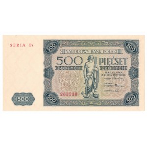 Volksrepublik Polen, 500 Zloty 1947 P4