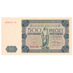 PRL, 500 złotych 1947 P4