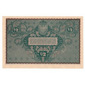 II RP, 1/2 Polish mark 1920