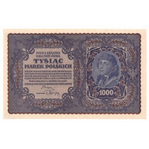II RP, 1000 marek polskich 1919 I SERJA M