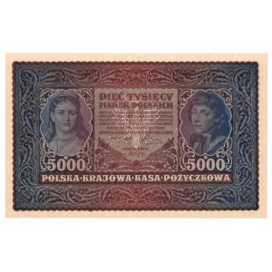 II RP, 5000 Polish marks 1920 II SERJA AN