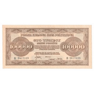 II RP, 100.000 marek polskich 1923 B