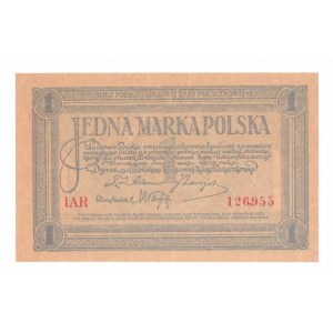 II RP, 1 polnische Mark 1919 IAR