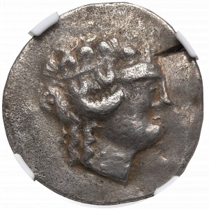 Donaukelten, Nachahmung des Thaos Tetradrachma - NGC VF