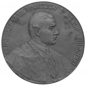 Poland, Medal Karol Hryniewicki Bishop of Vilnius 1917