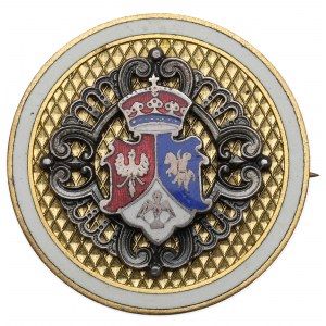 Poland, post uprising patriotic brooch