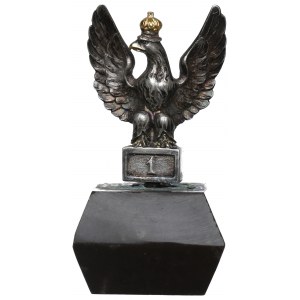 Poland, Miniature of the flag eagle with the number 1 - paperweight