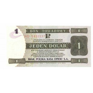 Pewex, Bon Towarowy, 1 dolar 1979 - HD