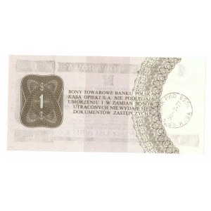 Pewex, Bon Towarowy, 1 dolar 1979 - HD