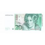 Germany, set from 5 to 20 marks 1991-1993
