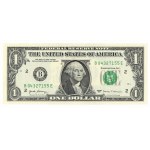 USA, Zestaw banknotów o nominale od 1 do 2 dolarów