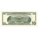 USA, Satz von 3 10-Dollar-Noten 1993, 1999 und 2017