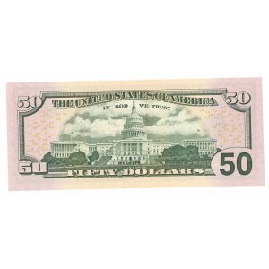 USA, 50 dolarów 2009 - Rios & Geithner