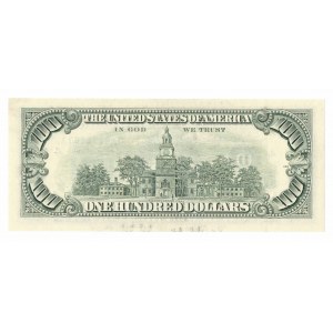 USA, 100 dolarów 1990 - Villalpando & Brady