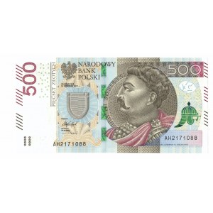 500 złotych 2017 - AH